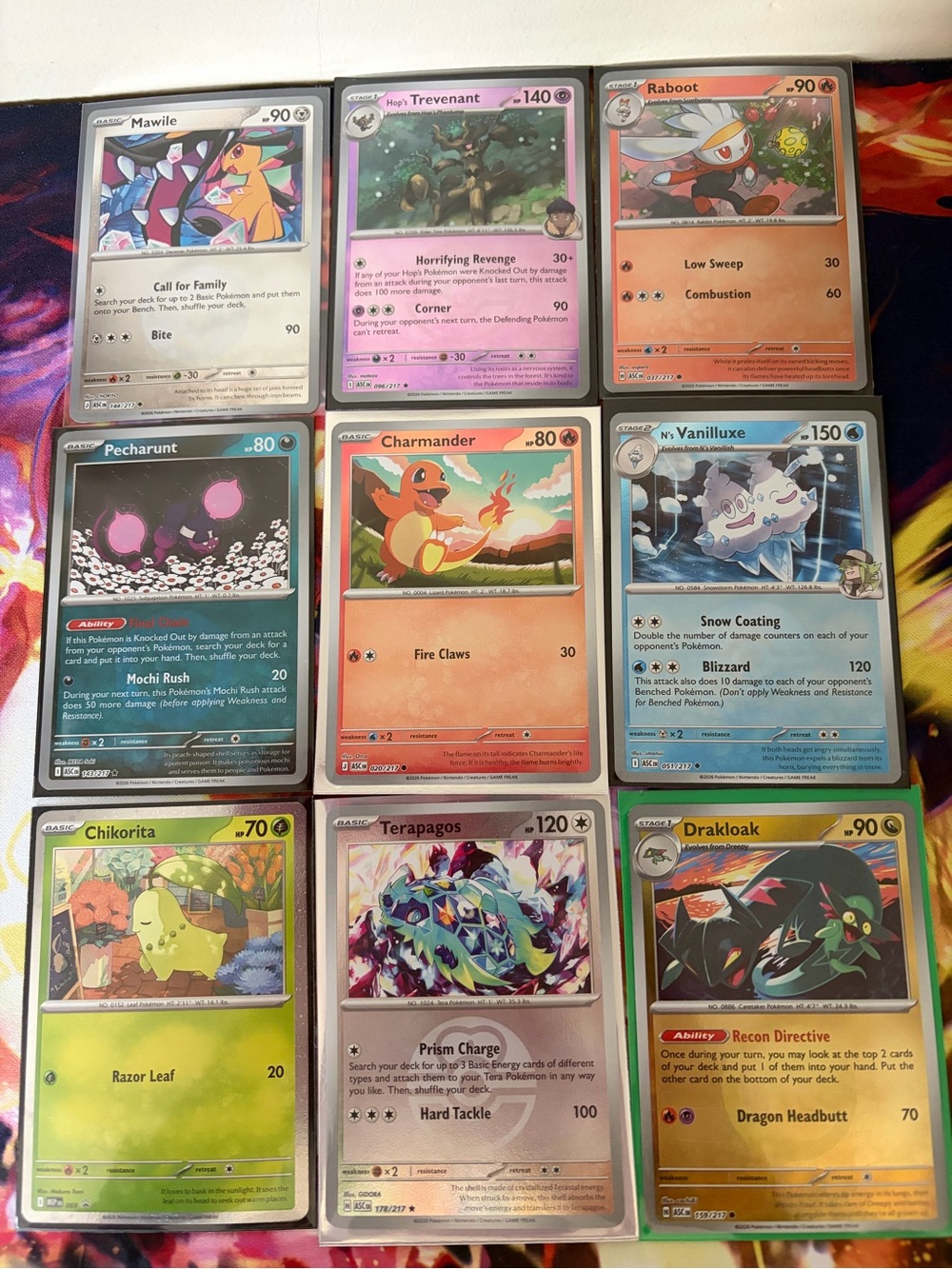 Pokemon Ascended Heroes Holo Lot